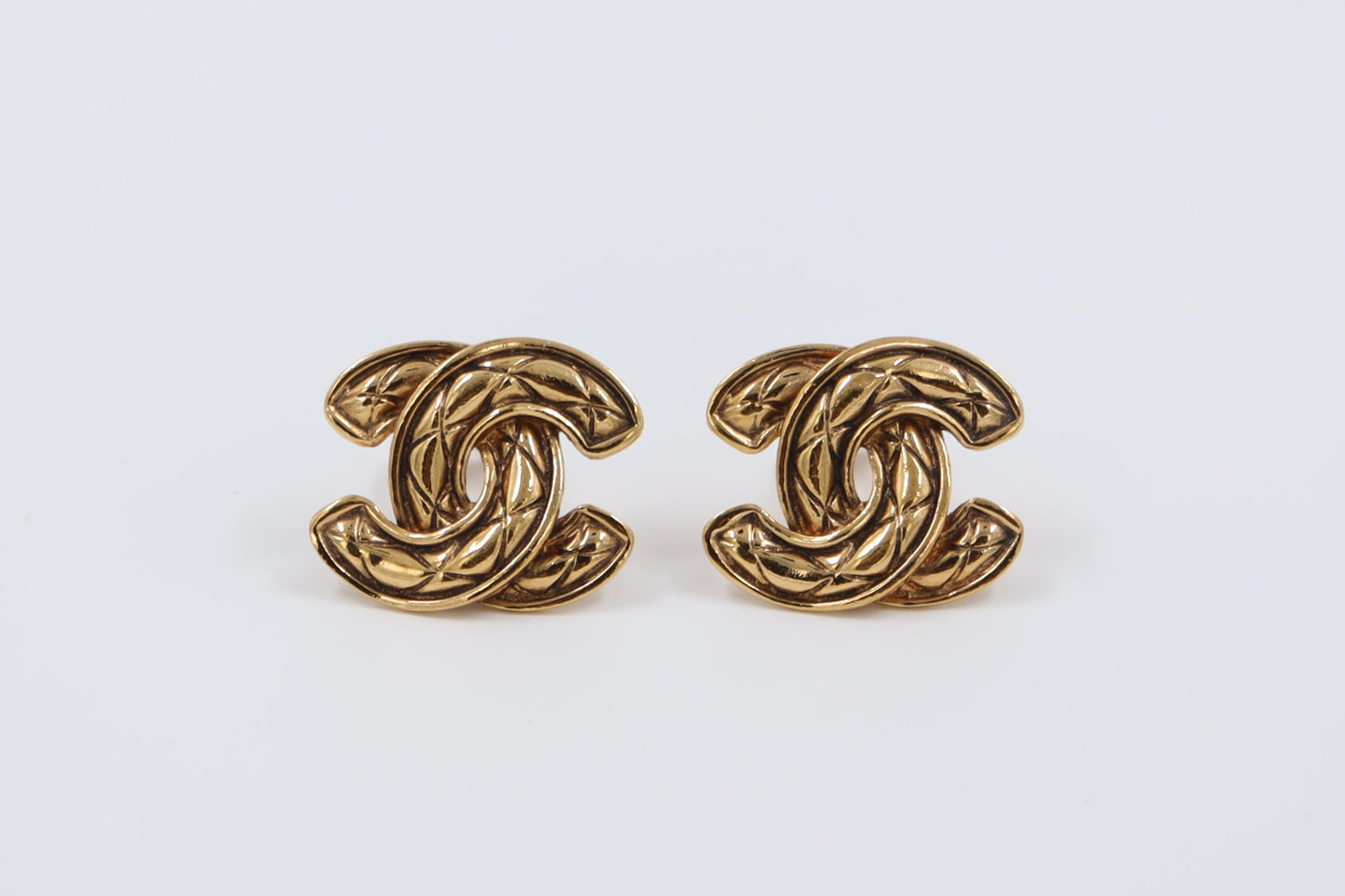 Chanel Vintage CC Ohrclips