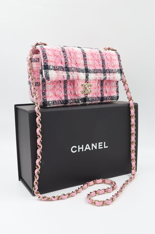 Chanel Klassische Mini Rectangular aus Tweed